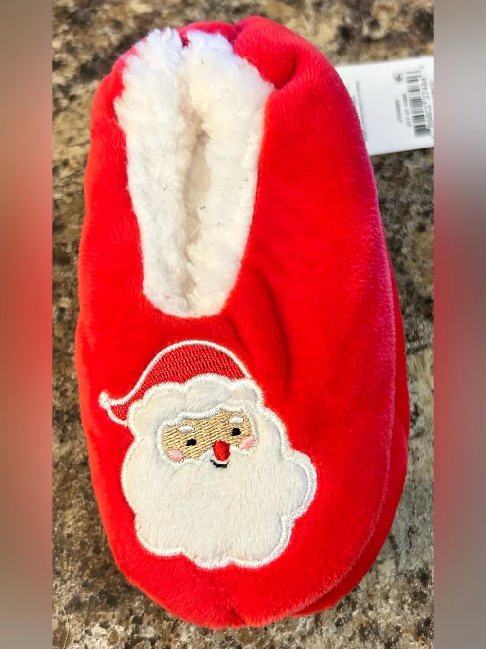 Carter's Just One You® Toddler Santa Slipper Socks - Red Size 2T-3T New
